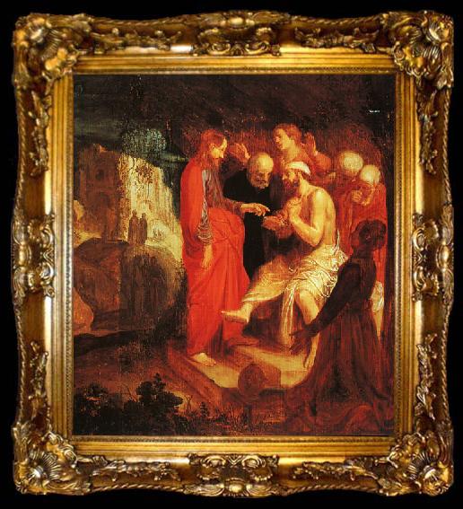 framed  John Pynas The Raising of Lazarus, ta009-2
